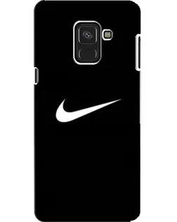 Чехол для Samsung Galaxy A8 2018 (A530F) с картинкой «Минималистический Найк»