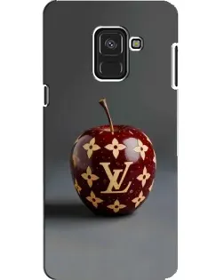 Чехол для Samsung Galaxy A8 2018 (A530F) с картинкой «Красное яблоко LV»