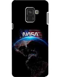 Чохол для Samsung Galaxy A8 2018 (A530F) з картинкою «Земля з космосу NASA»