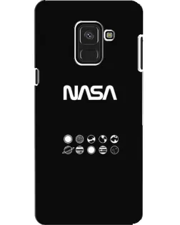 Чохол для Samsung Galaxy A8 2018 (A530F) з картинкою «NASA — технічний принт»
