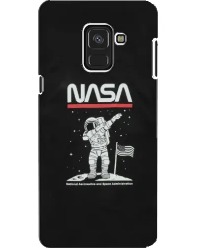 Чохол для Samsung Galaxy A8 2018 (A530F) з картинкою «NASA — крокуємо по Місяцю» Чохол для Samsung Galaxy A8 2018 (A530F) з картинкою «NASA — крокуємо по Місяцю»