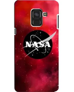 Чехол для Samsung Galaxy A8 2018 (A530F) с картинкой «NASA — красная туманность»