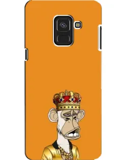 Чехол для Samsung Galaxy A8 2018 (A530F) с картинкой «Золотая обезьяна Bored Ape»