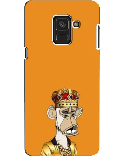 Чехол для Samsung Galaxy A8 2018 (A530F) с картинкой «Золотая обезьяна Bored Ape» Чехол для Samsung Galaxy A8 2018 (A530F) с картинкой «Золотая обезьяна Bored Ape»
