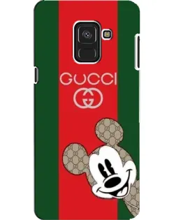 Чохол для Samsung Galaxy A8 2018 (A530F) з картинкою «Gucci — смуги та Міккі»