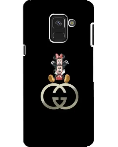 Чохол для Samsung Galaxy A8 2018 (A530F) з картинкою «Мінні Маус на лого» Чохол для Samsung Galaxy A8 2018 (A530F) з картинкою «Мінні Маус на лого»