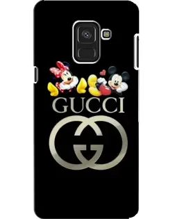 Чохол для Samsung Galaxy A8 2018 (A530F) з картинкою «Gucci — герої Disney»