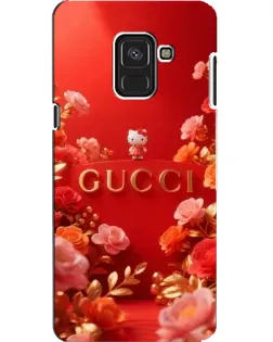 Чохол для Samsung Galaxy A8 2018 (A530F) з картинкою «Gucci — золотий сад»