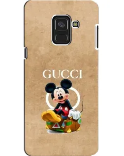 Чохол для Samsung Galaxy A8 2018 (A530F) з картинкою «Міккі Маус Gucci — крафт»