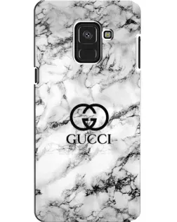 Чохол для Samsung Galaxy A8 2018 (A530F) з картинкою «Gucci — мармуровий шик»