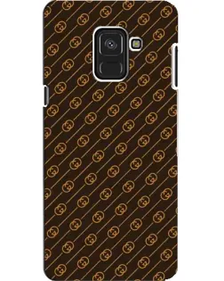 Чохол для Samsung Galaxy A8 2018 (A530F) з картинкою «Gucci — золоті діагоналі»