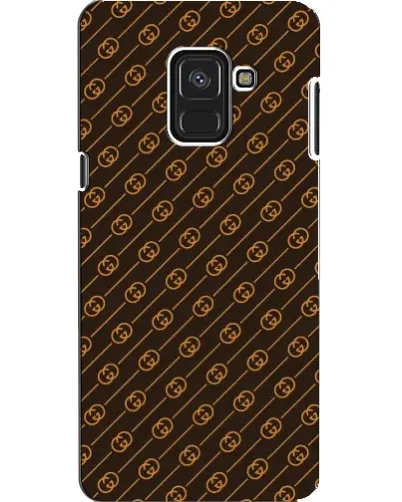 Чохол для Samsung Galaxy A8 2018 (A530F) з картинкою «Gucci — золоті діагоналі» Чохол для Samsung Galaxy A8 2018 (A530F) з картинкою «Gucci — золоті діагоналі»