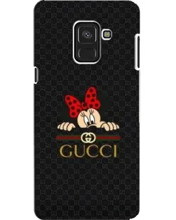 Чохол для Samsung Galaxy A8 2018 (A530F) з картинкою «Мінні Маус Gucci — чорний»