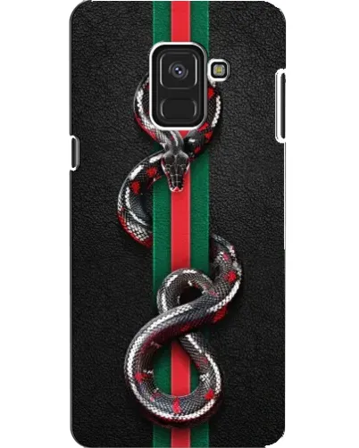 Чохол для Samsung Galaxy A8 2018 (A530F) з картинкою «Gucci — змія на смузі» Чохол для Samsung Galaxy A8 2018 (A530F) з картинкою «Gucci — змія на смузі»