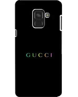 Чехол для Samsung Galaxy A8 2018 (A530F) с картинкой «Gucci — неоновый минимализм»
