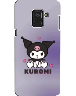 Чехол для Samsung Galaxy A8 2018 (A530F) с картинкой «Kuromi — фиолетовый арт» Чехол для Samsung Galaxy A8 2018 (A530F) с картинкой «Kuromi — фиолетовый арт»