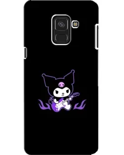 Чехол для Samsung Galaxy A8 2018 (A530F) с картинкой «Электрическая Kuromi» Чехол для Samsung Galaxy A8 2018 (A530F) с картинкой «Электрическая Kuromi»
