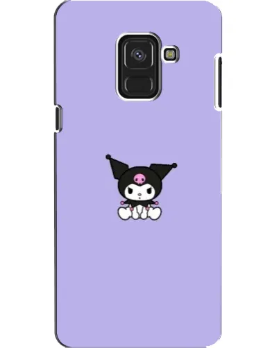 Чехол для Samsung Galaxy A8 2018 (A530F) с картинкой «Kuromi — фиолетовый минимализм» Чехол для Samsung Galaxy A8 2018 (A530F) с картинкой «Kuromi — фиолетовый минимализм»