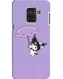 Чехол для Samsung Galaxy A8 2018 (A530F) с картинкой «Kuromi с зонтиком» Чехол для Samsung Galaxy A8 2018 (A530F) с картинкой «Kuromi с зонтиком»