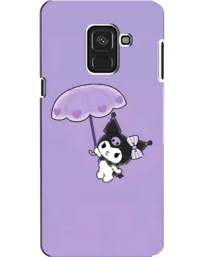 Чехол для Samsung Galaxy A8 2018 (A530F) с картинкой «Kuromi с зонтиком» Чехол для Samsung Galaxy A8 2018 (A530F) с картинкой «Kuromi с зонтиком»