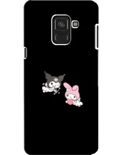 Чехол для Samsung Galaxy A8 2018 (A530F) с картинкой «My Melody и Kuromi» Чехол для Samsung Galaxy A8 2018 (A530F) с картинкой «My Melody и Kuromi»