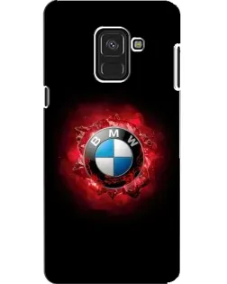 Чохол для Samsung Galaxy A8 2018 (A530F) з картинкою «Логотип BMW — спалах»