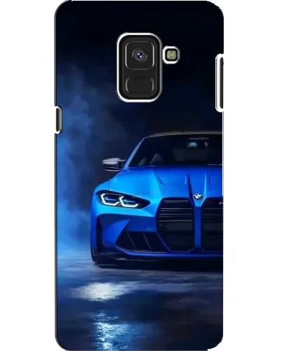 Чохол для Samsung Galaxy A8 2018 (A530F) з картинкою «Блакитна BMW M4» Чохол для Samsung Galaxy A8 2018 (A530F) з картинкою «Блакитна BMW M4»