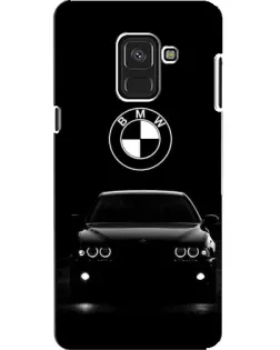 Чохол для Samsung Galaxy A8 2018 (A530F) з картинкою «BMW — погляд з темряви»