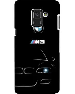 Чохол для Samsung Galaxy A8 2018 (A530F) з картинкою «Мінімалістичний принт BMW M3»