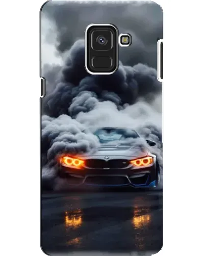 Чохол для Samsung Galaxy A8 2018 (A530F) з картинкою «BMW у диму» Чохол для Samsung Galaxy A8 2018 (A530F) з картинкою «BMW у диму»