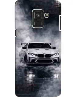 Чохол для Samsung Galaxy A8 2018 (A530F) з картинкою «BMW крізь туман»