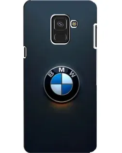 Чохол для Samsung Galaxy A8 2018 (A530F) з картинкою «Логотип BMW — мінімалізм»