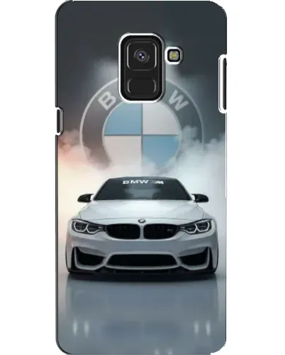 Чохол для Samsung Galaxy A8 2018 (A530F) з картинкою «BMW в білому диму» Чохол для Samsung Galaxy A8 2018 (A530F) з картинкою «BMW в білому диму»