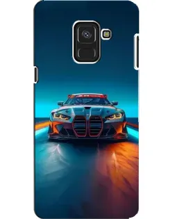 Чохол для Samsung Galaxy A8 2018 (A530F) з картинкою «BMW — вогні неону» Чохол для Samsung Galaxy A8 2018 (A530F) з картинкою «BMW — вогні неону»