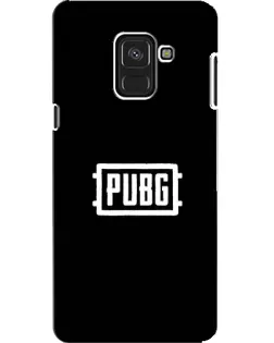 Чехол для Samsung Galaxy A8 2018 (A530F) с картинкой «Лого BMW — металлический блеск»