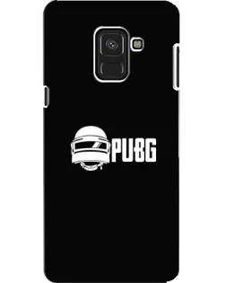 Чехол для Samsung Galaxy A8 2018 (A530F) с картинкой «PUBG — классический лого»