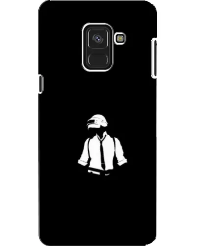 Чехол для Samsung Galaxy A8 2018 (A530F) с картинкой «PUBG — белый шлем» Чехол для Samsung Galaxy A8 2018 (A530F) с картинкой «PUBG — белый шлем»