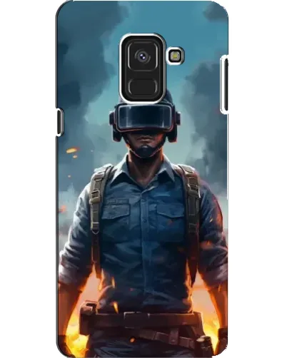 Чехол для Samsung Galaxy A8 2018 (A530F) с картинкой «PUBG — реалистичный герой» Чехол для Samsung Galaxy A8 2018 (A530F) с картинкой «PUBG — реалистичный герой»