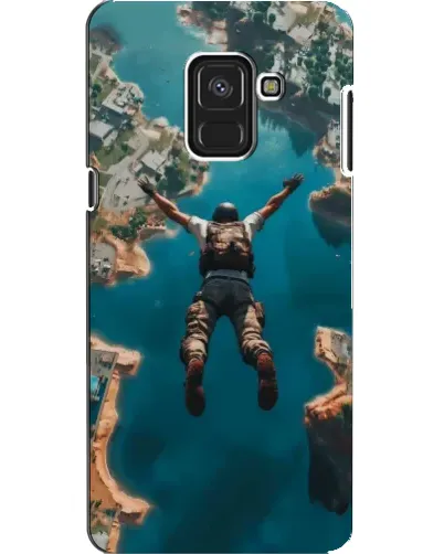 Чехол для Samsung Galaxy A8 2018 (A530F) с картинкой «PUBG — свободное падение» Чехол для Samsung Galaxy A8 2018 (A530F) с картинкой «PUBG — свободное падение»