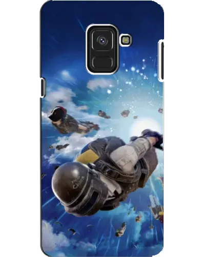 Чехол для Samsung Galaxy A8 2018 (A530F) с картинкой «Десант PUBG — прыжок» Чехол для Samsung Galaxy A8 2018 (A530F) с картинкой «Десант PUBG — прыжок»