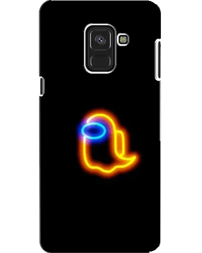 Чехол для Samsung Galaxy A8 2018 (A530F) с картинкой «Among Us неоновое сияние» Чехол для Samsung Galaxy A8 2018 (A530F) с картинкой «Among Us неоновое сияние»