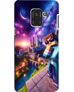 Чохол для Samsung Galaxy A8 2018 (A530F) з картинкою «Стів та космос» Чохол для Samsung Galaxy A8 2018 (A530F) з картинкою «Стів та космос»