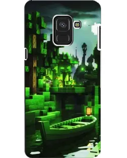Чохол для Samsung Galaxy A8 2018 (A530F) з картинкою «Minecraft лісовий пейзаж» Чохол для Samsung Galaxy A8 2018 (A530F) з картинкою «Minecraft лісовий пейзаж»