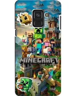 Чохол для Samsung Galaxy A8 2018 (A530F) з картинкою «Замок Minecraft» Чохол для Samsung Galaxy A8 2018 (A530F) з картинкою «Замок Minecraft»