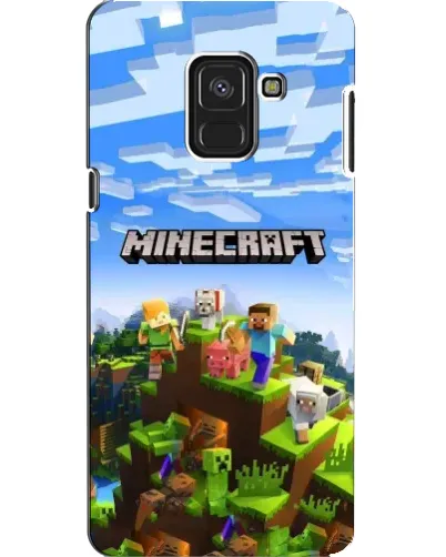 Чехол для Samsung Galaxy A8 2018 (A530F) с картинкой «Minecraft классический мир» Чехол для Samsung Galaxy A8 2018 (A530F) с картинкой «Minecraft классический мир»