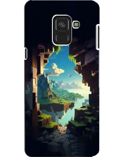 Чехол для Samsung Galaxy A8 2018 (A530F) с картинкой «Вид из пещеры» Чехол для Samsung Galaxy A8 2018 (A530F) с картинкой «Вид из пещеры»