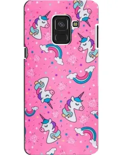 Чохол для Samsung Galaxy A8 2018 (A530F) з картинкою «Unicorn паттерн рожевий» Чохол для Samsung Galaxy A8 2018 (A530F) з картинкою «Unicorn паттерн рожевий»