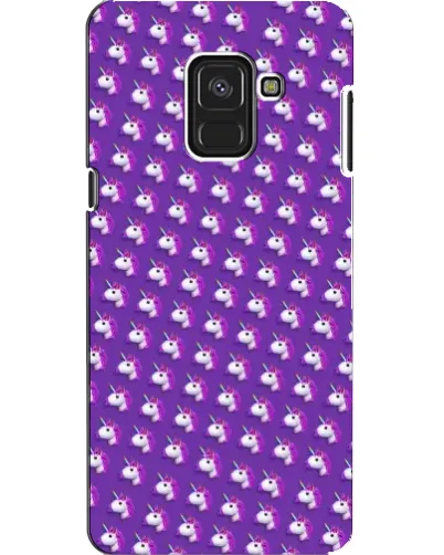 Чохол для Samsung Galaxy A8 2018 (A530F) з картинкою «Єдинороги на фіолетовому» Чохол для Samsung Galaxy A8 2018 (A530F) з картинкою «Єдинороги на фіолетовому»