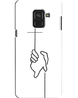 Чохол для Samsung Galaxy A8 2018 (A530F) з картинкою «Рука тримає» Чохол для Samsung Galaxy A8 2018 (A530F) з картинкою «Рука тримає»