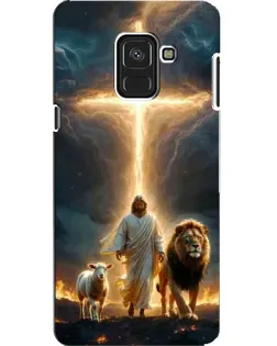 Чохол для Samsung Galaxy A8 2018 (A530F) з картинкою «Лев Юди та Світло» Чохол для Samsung Galaxy A8 2018 (A530F) з картинкою «Лев Юди та Світло»